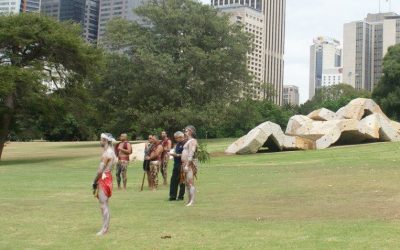 Introducing The Wurrungwuri Stone Sculpture, Sydney Botanical Gardens