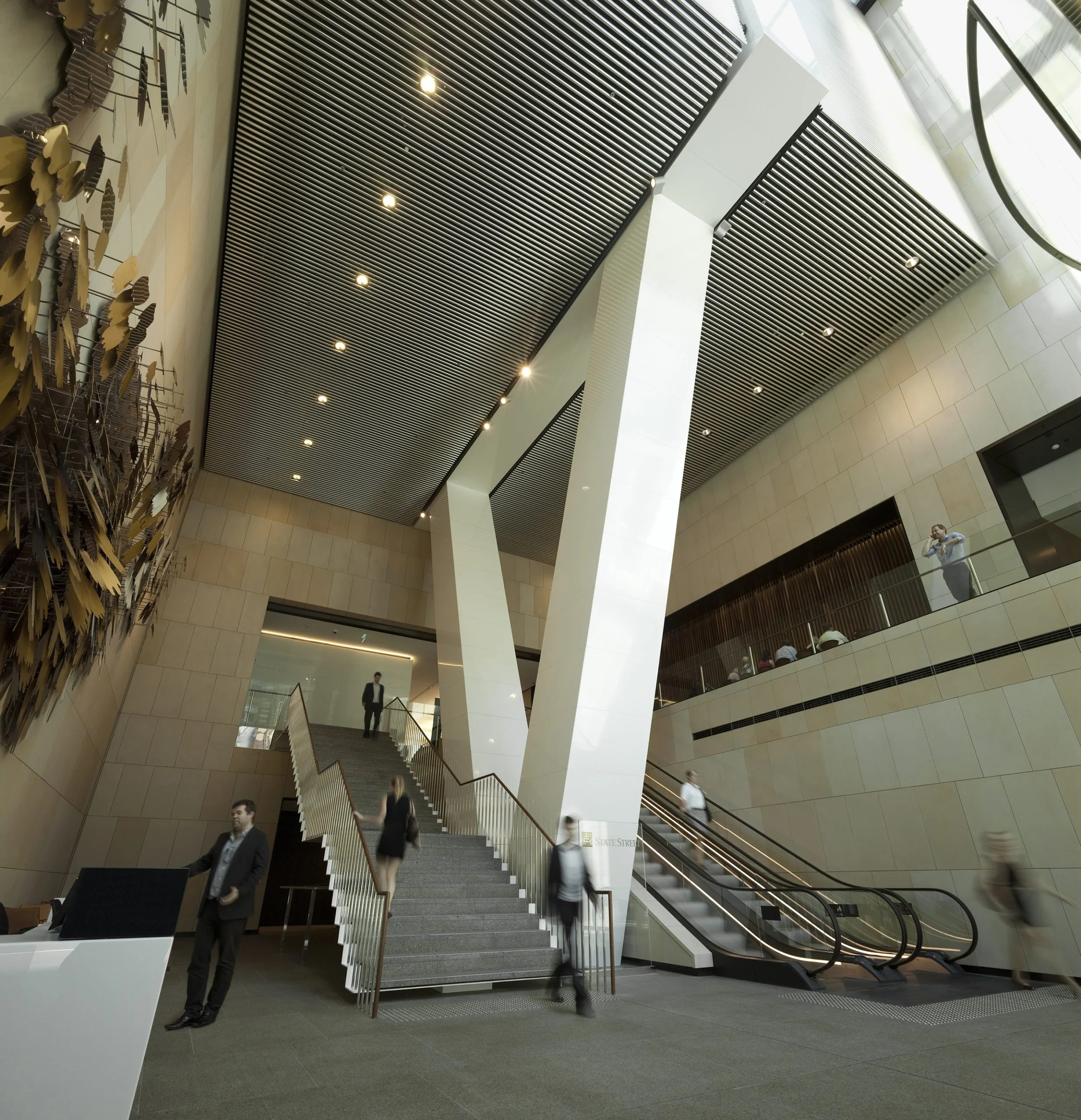 Honed Sawn Cladding | 420 George St Sydney